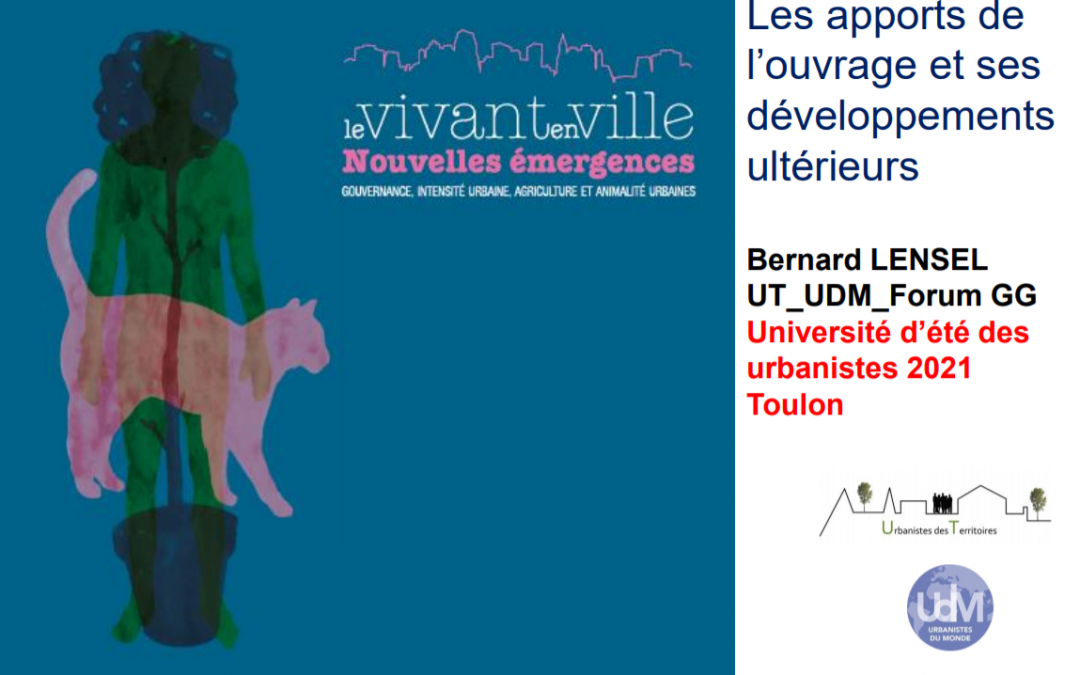 Participation à l’Université d’été de Toulon (26 août 2021)